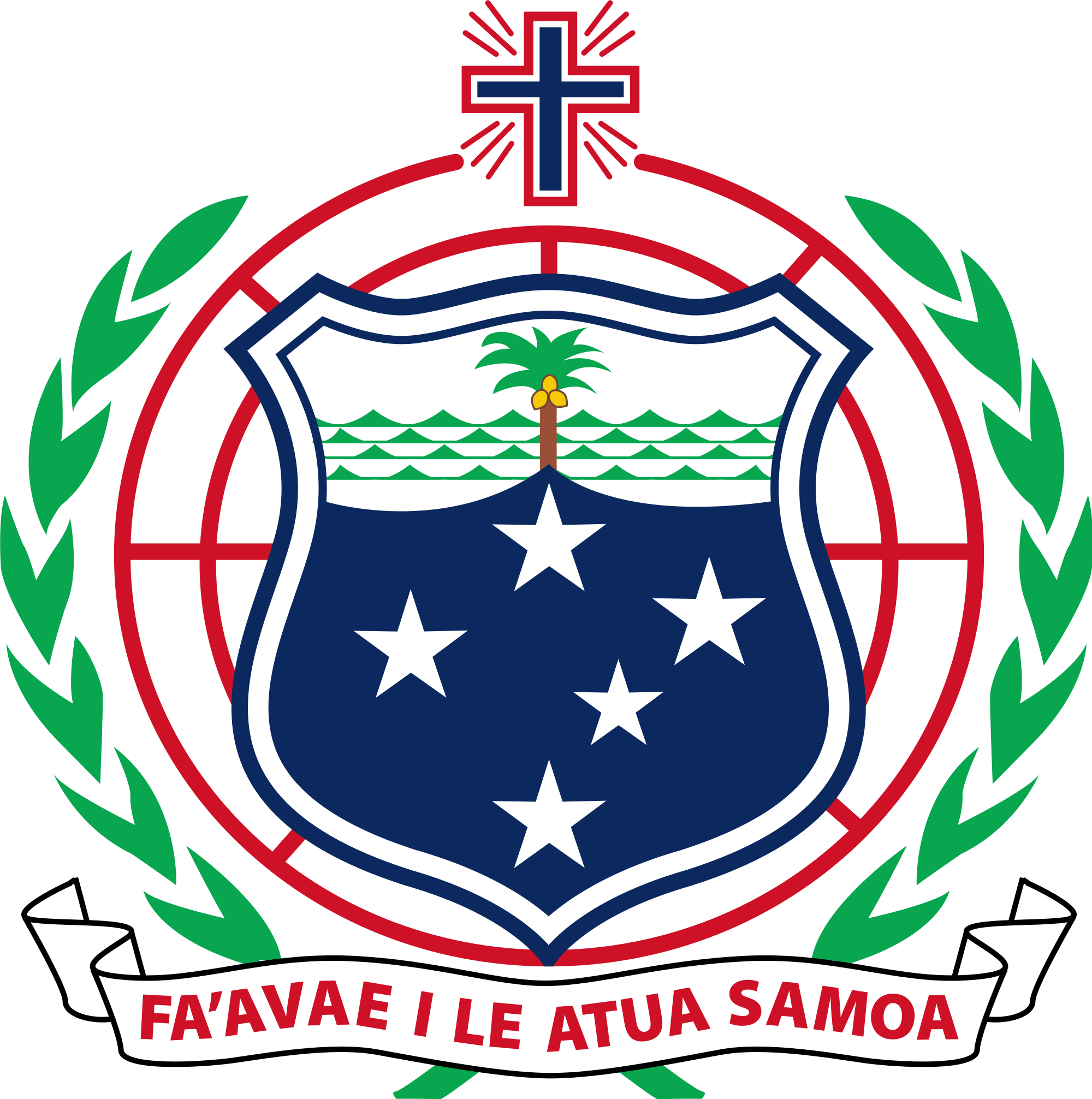 Wappen von Samoa