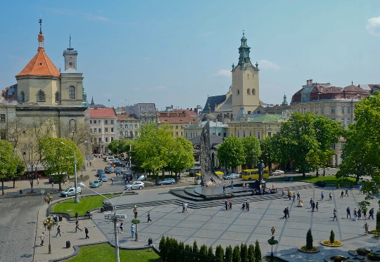 ถนนของ Lviv