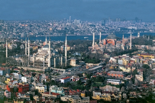 Areas of Istanbul