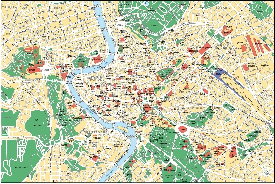 Areas of Rome