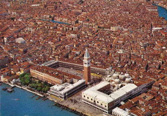 Områden i Venedig