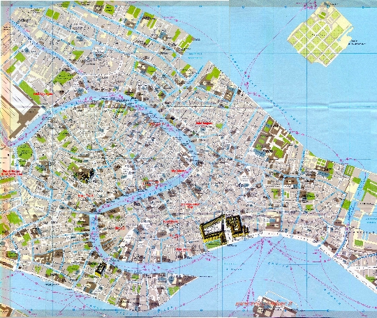 Areas of Venice