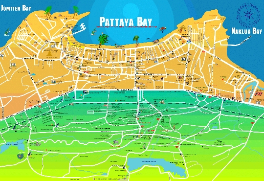 Pattaya Gebiete