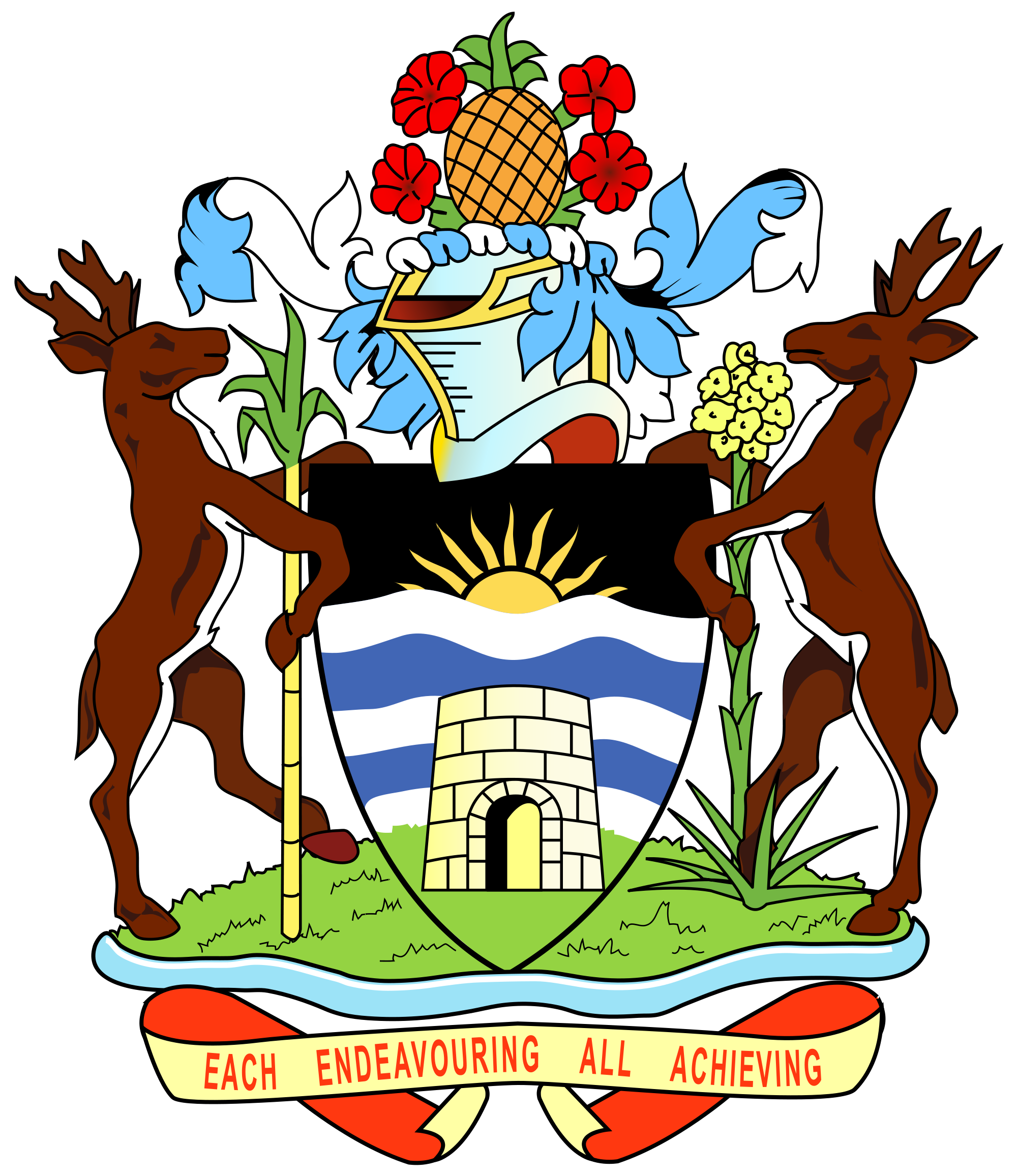 Antigua ve Barbuda arması