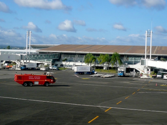 Airports in Martinique