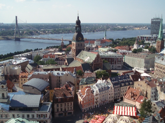 Aussichtsplattformen von Riga
