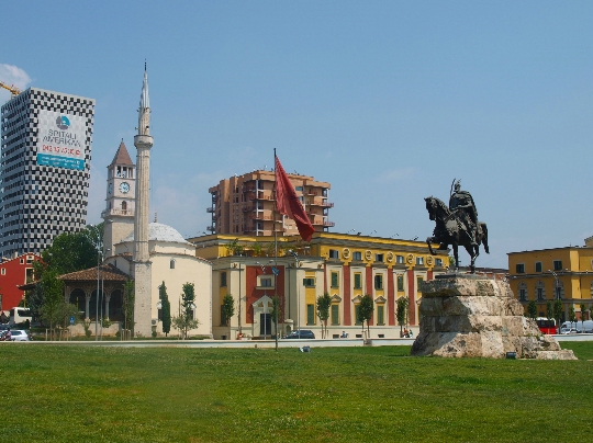 Tirana - la capitale dell'Albania