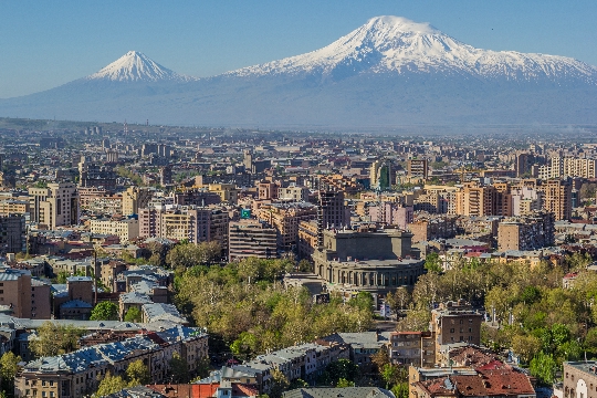 يريفان هي عاصمة أرمينيا