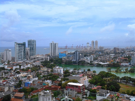 Colombo - the capital of Sri Lanka