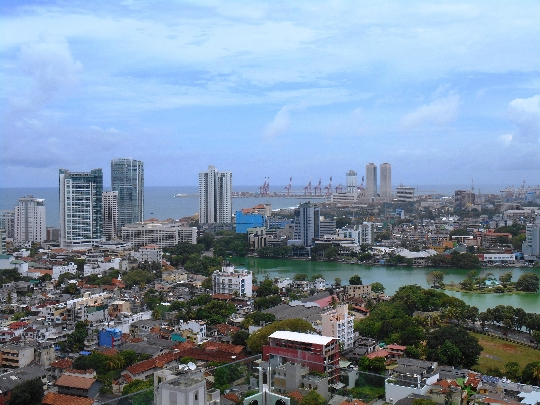 Colombo - la capitale dello Sri Lanka