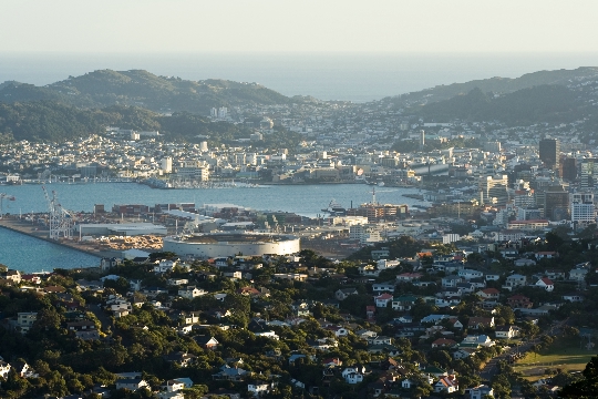 Wellington - die Hauptstadt von Neuseeland