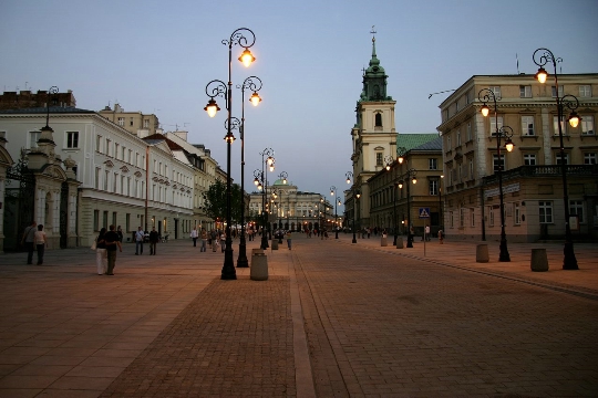 Straßen von Warschau