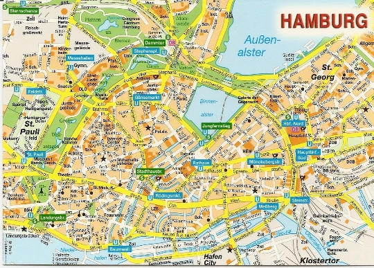 Cartierele din Hamburg