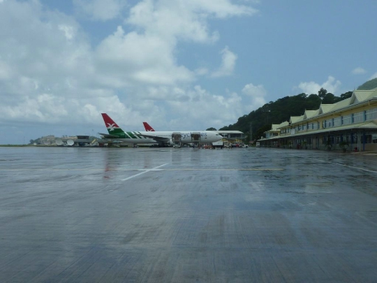 Seychellien lentokentät