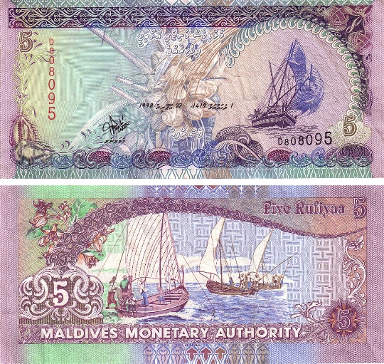 Currency in Maldives