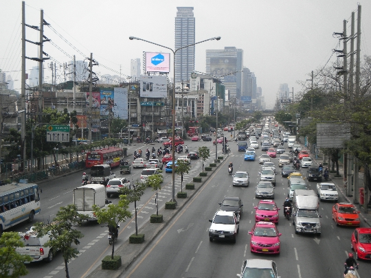 Bangkok sokaklarında