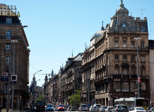 Straßen von Budapest