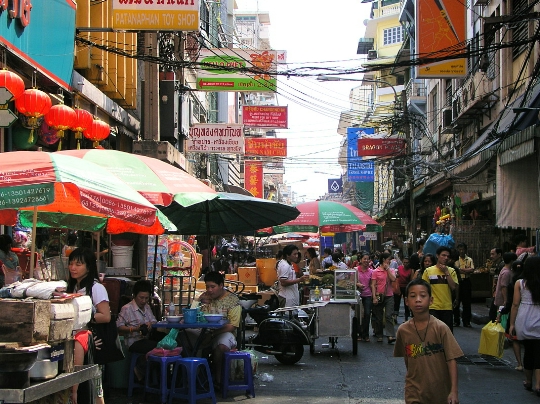 Улици на bangkok