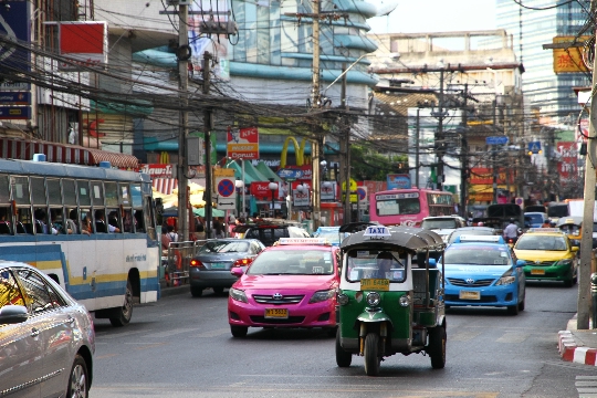 شوارع بانكوك