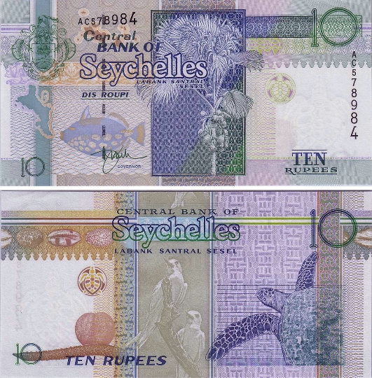 Valuta van de Seychellen