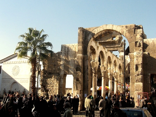 Damas - la capitale de la Syrie