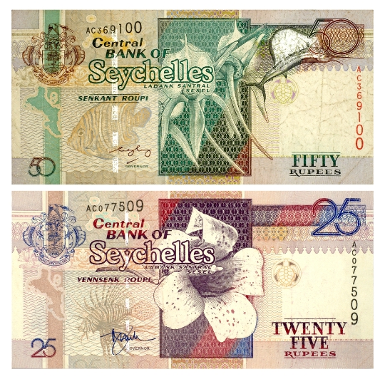 Currency in Seychelles