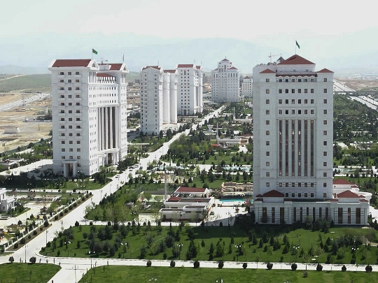 Ashgabat - the capital of Turkmenistan
