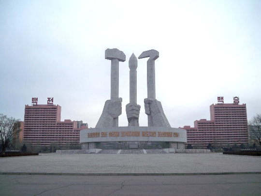 Pyongyang - the capital of North Korea