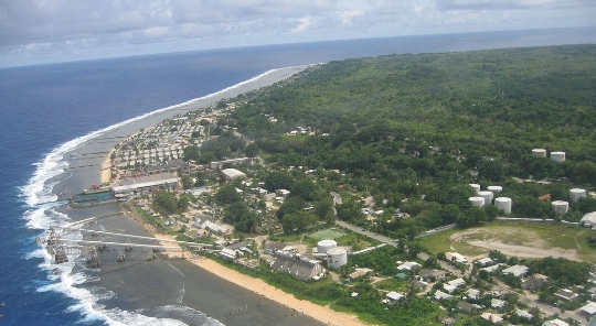 Yaren - hlavné mesto Nauru