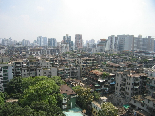 Obszary Guangzhou