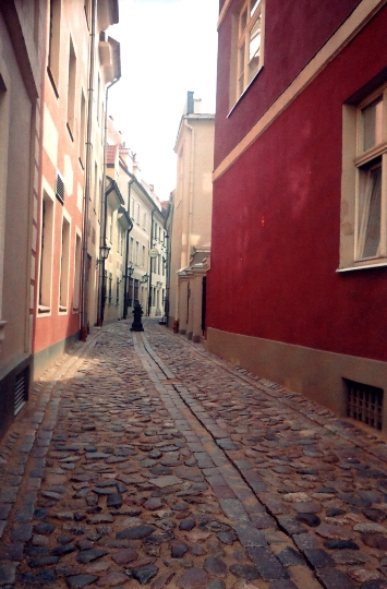 Straßen von Riga