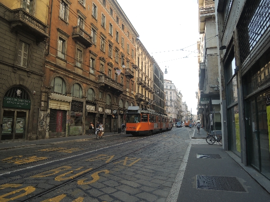 شوارع ميلانو