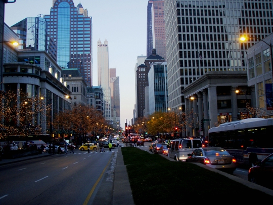 Straßen von Chicago