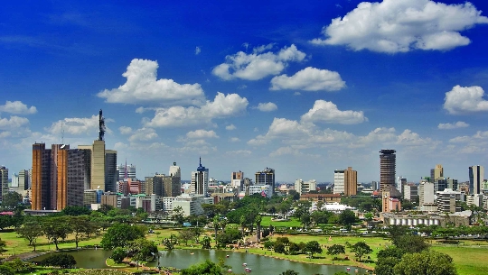 Nairobi - la capital de Kenia