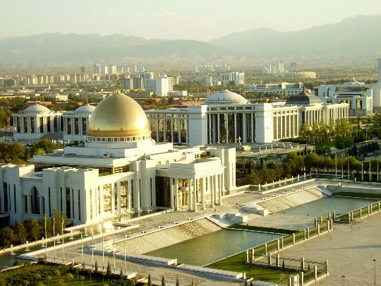 Les districts d'Ashgabat