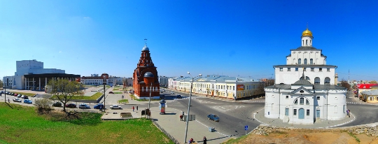 Aussichtsplattformen von Vladimir