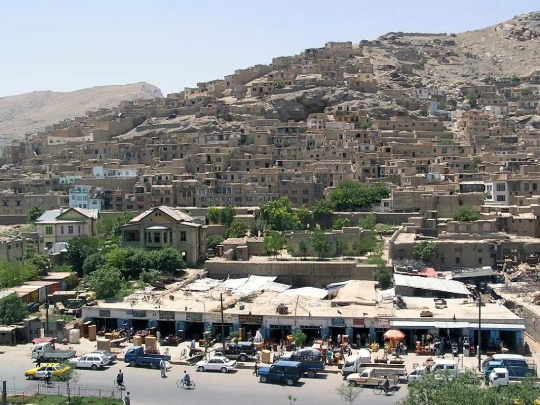Улици Кабул