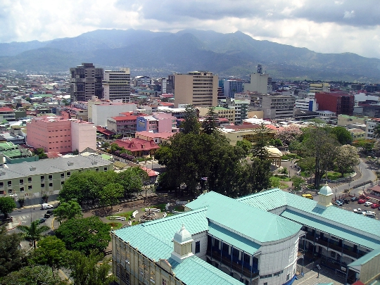 San Jose - huvudstaden i Costa Rica