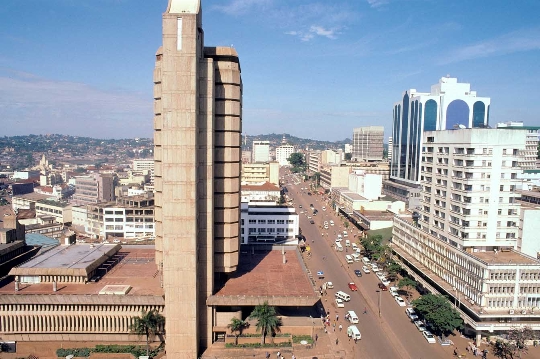 Kampala - hovedstaden i Uganda