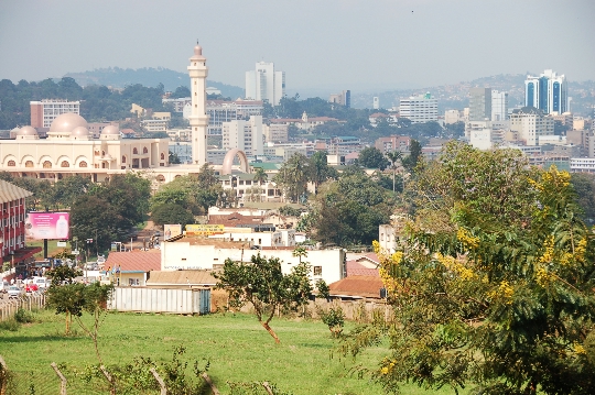 Kampala - the capital of Uganda