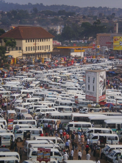 Kampala - the capital of Uganda