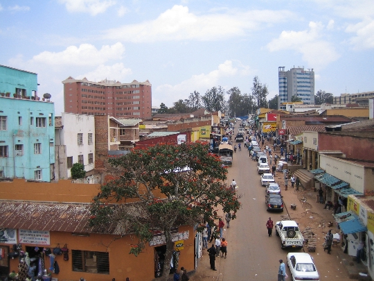 Kigali - hlavné mesto Rwandy