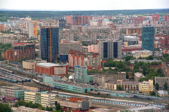 Наблюдателни площадки на Новосибирск