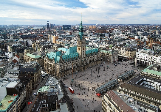 Hamburg utcáin