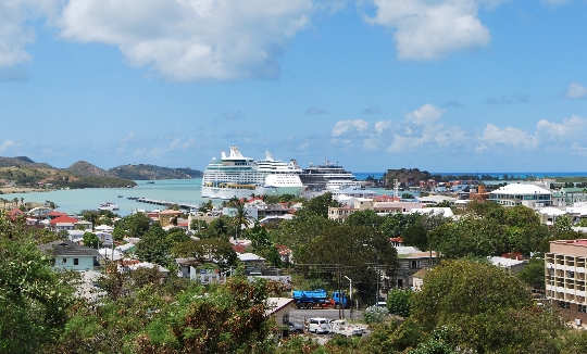 Saint John's - the capital of Antigua and Barbuda