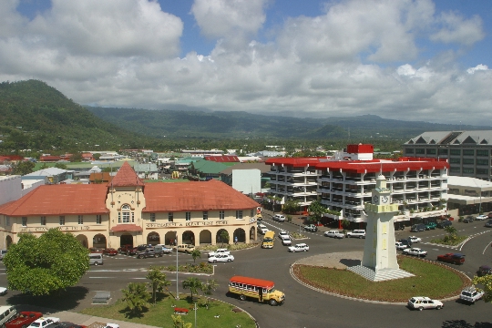 Apia - hlavní město Samoa