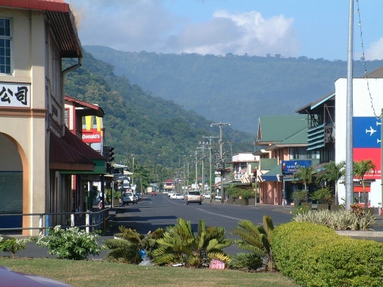 Apia - the capital of Samoa