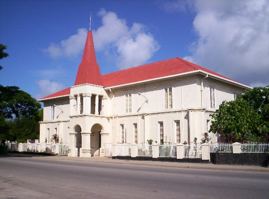 Nukualofa - de hoofdstad van Tonga