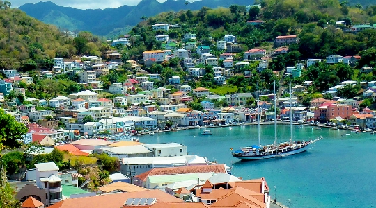 St. George - hovedstaden i Grenada