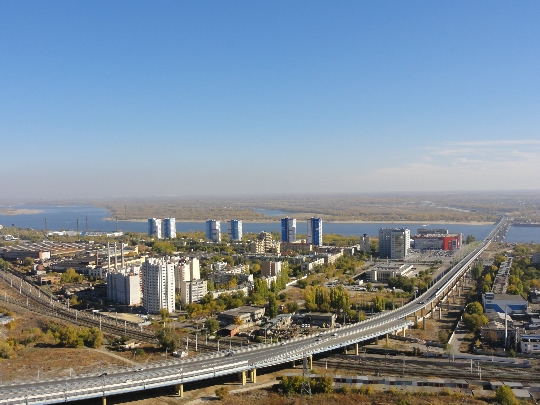 Observation decks of Volgograd